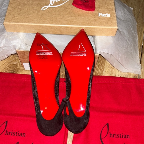 Christian Louboutin Shoes - NWT CHRISTIAN LOUBOUTIN Galativi 100’s includes box, 2 dust bags & 2 heel taps